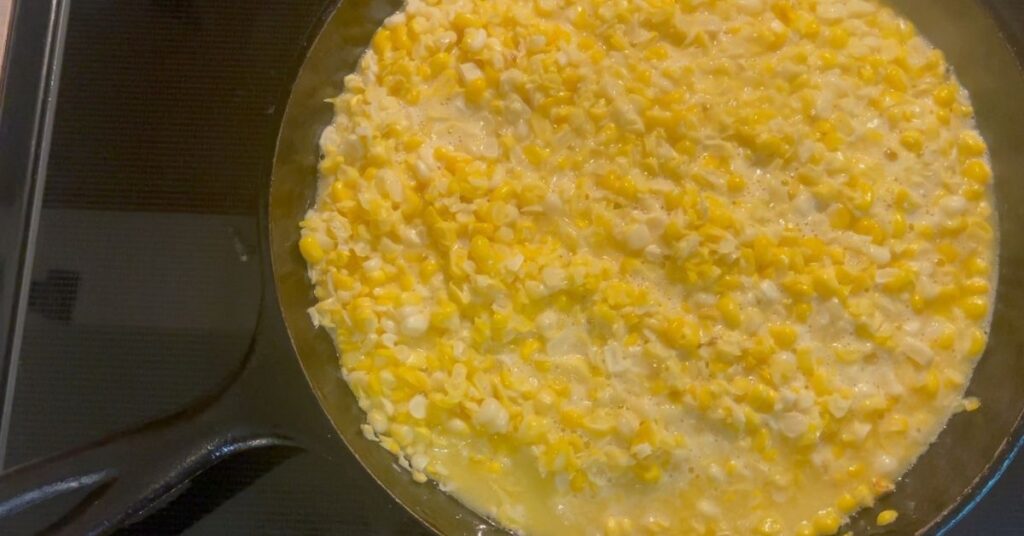 southern cream corn, simply made homestead, made from scratch, homemade homestead, tips and tricks in the garden, diy inspiration, homemade mayo recipe, natural living, fresh food, living simply